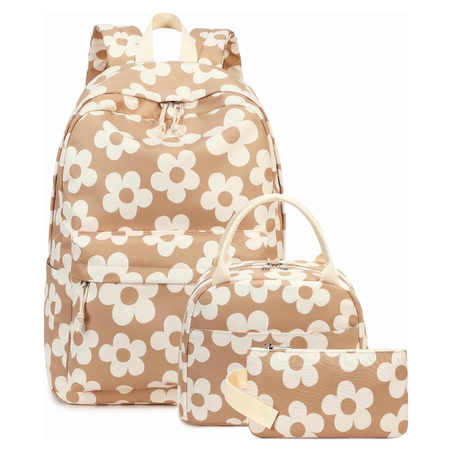 Mochila Escolar Bluboon 3 en 1 con Bolsa de Almuerzo y Estuche