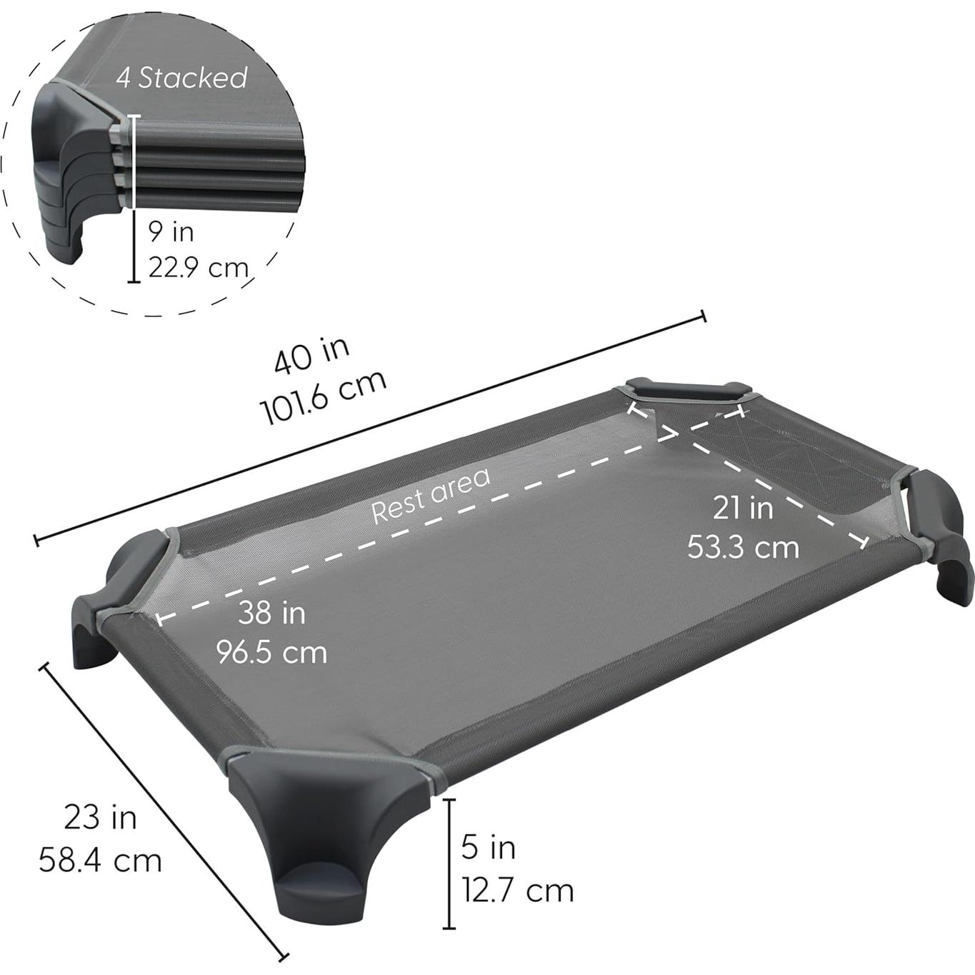 Camas Apilables para Niños Factory Direct Partners - 4 Piezas