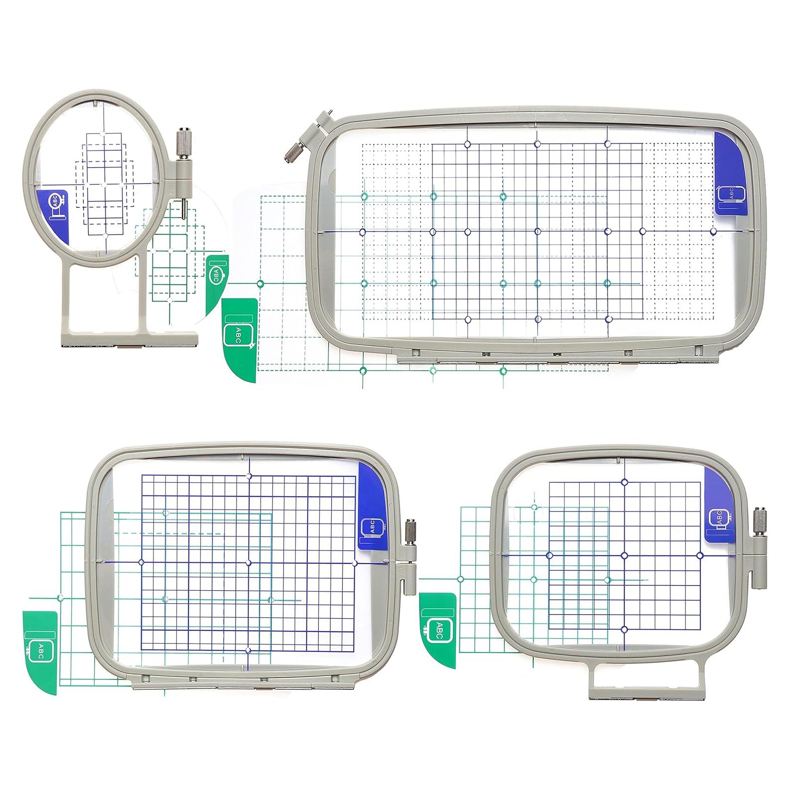 Conjunto de Aros de Bordado New Brothread 4 en 1 SA442-445