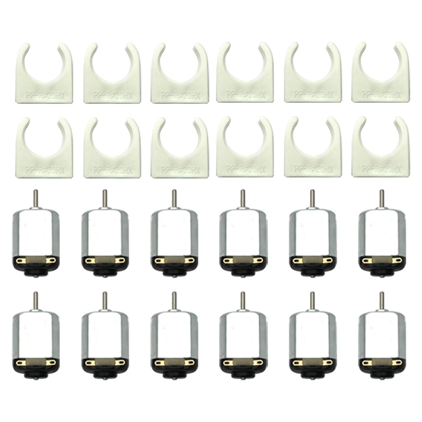 Motor Eléctrico EUDAX 12 Pcs DC 3V 24000RPM Juguetes DIY