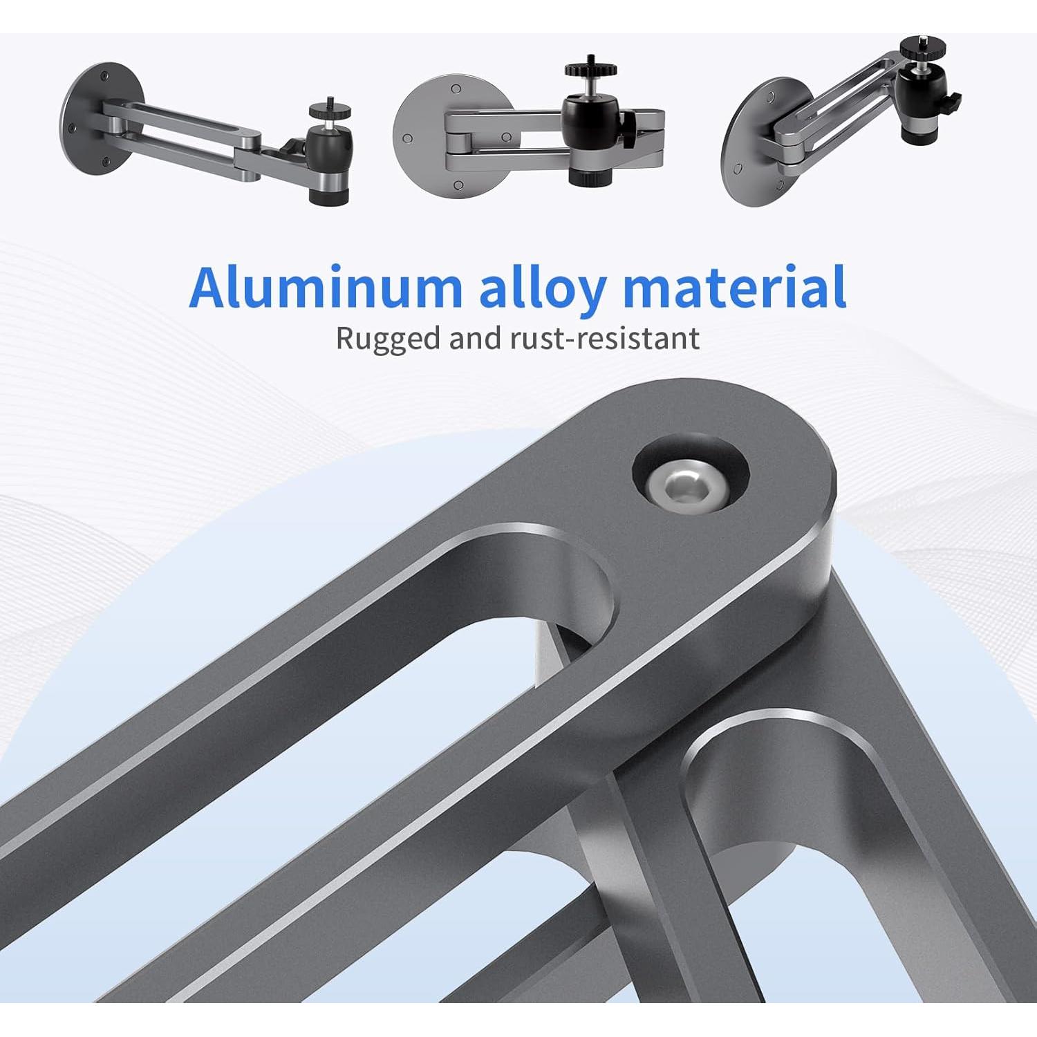 Soporte de proyector ajustable Liboer para techo y pared