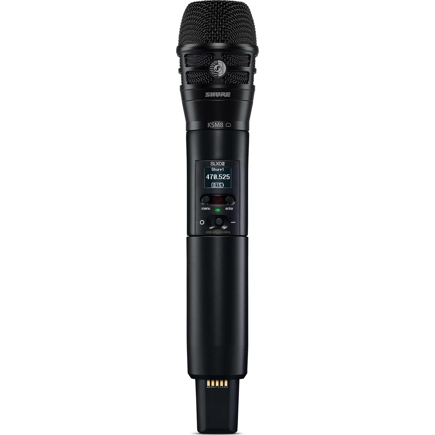 Sistema de micrófono inalámbrico Shure SLXD24/K8B - Transmisor SLXD2 y receptor SLXD4