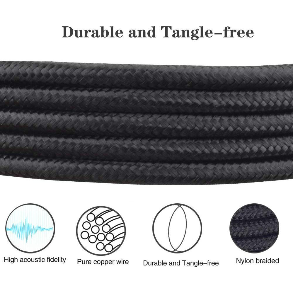 Cable de Reemplazo Sqrmekoko con Control Remoto para Bose QC35