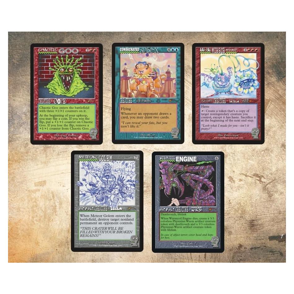 MTG Secret Lair Brain Dead Criaturas No Foil 68g