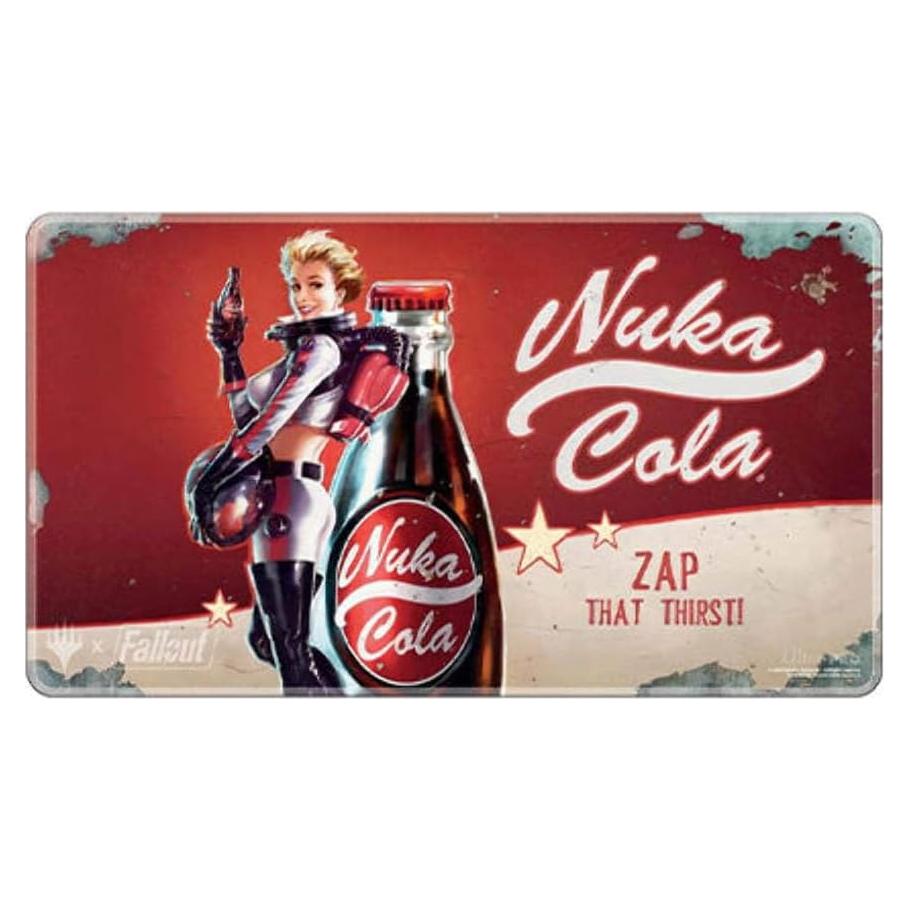 Alfombrilla Holofoil Ultra PRO Nuka Cola para Magic: The Gathering