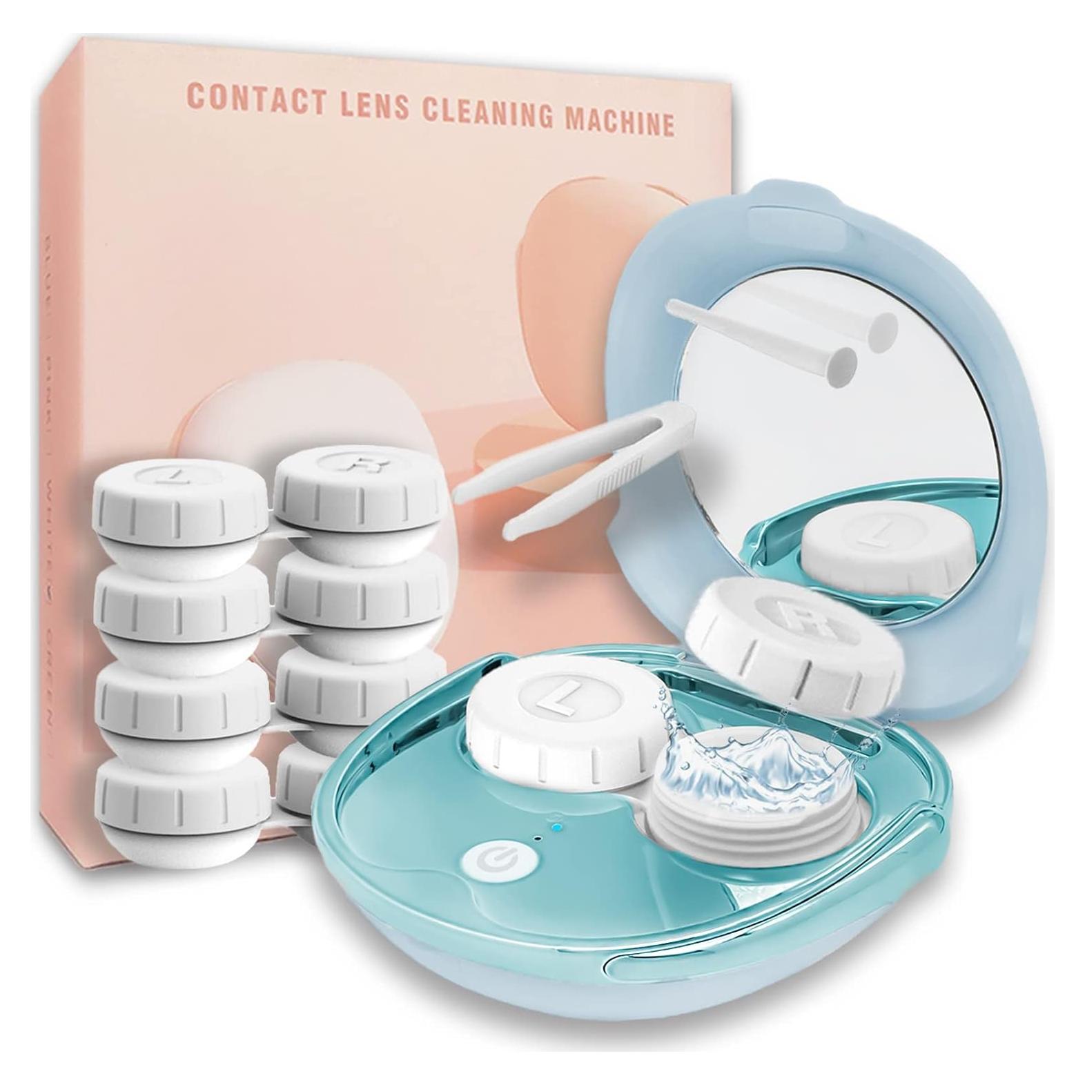 Limpiador Ultrasónico de Lentes de Contacto Vastsoon Azul