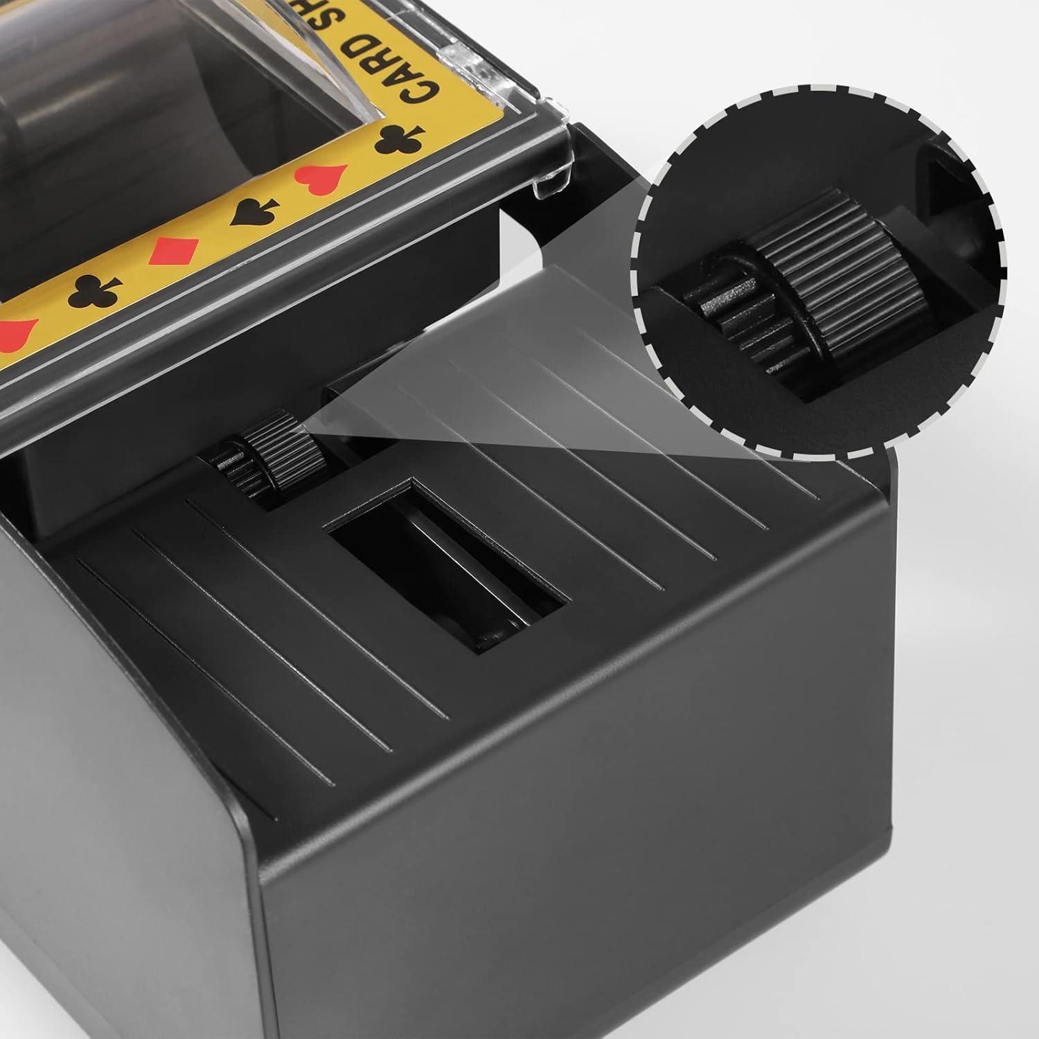 Barajador de Cartas Automático FEIERYA 2 Barajas Eléctrico