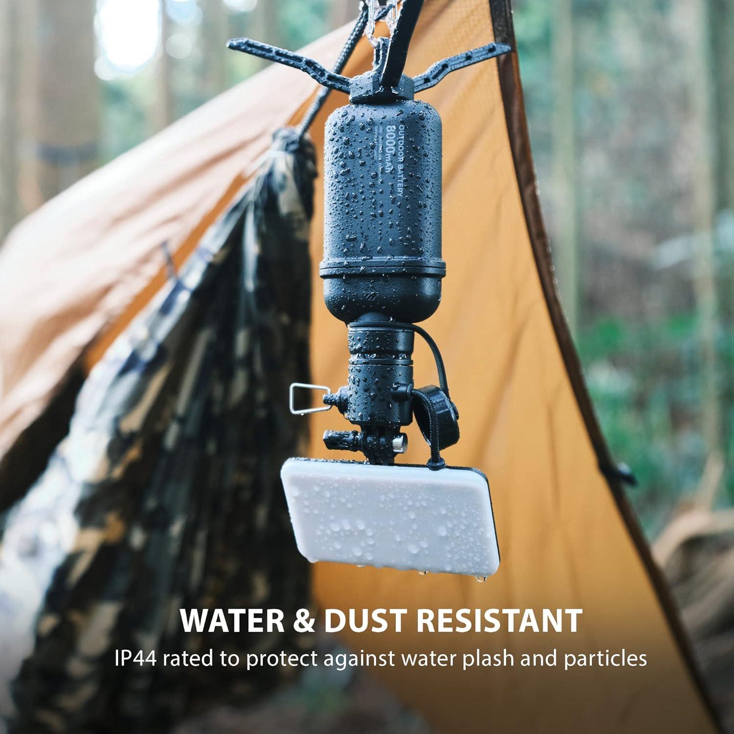 Linterna LED de Camping ELECOM NESTOUT 1000 Lúmenes USB IP44