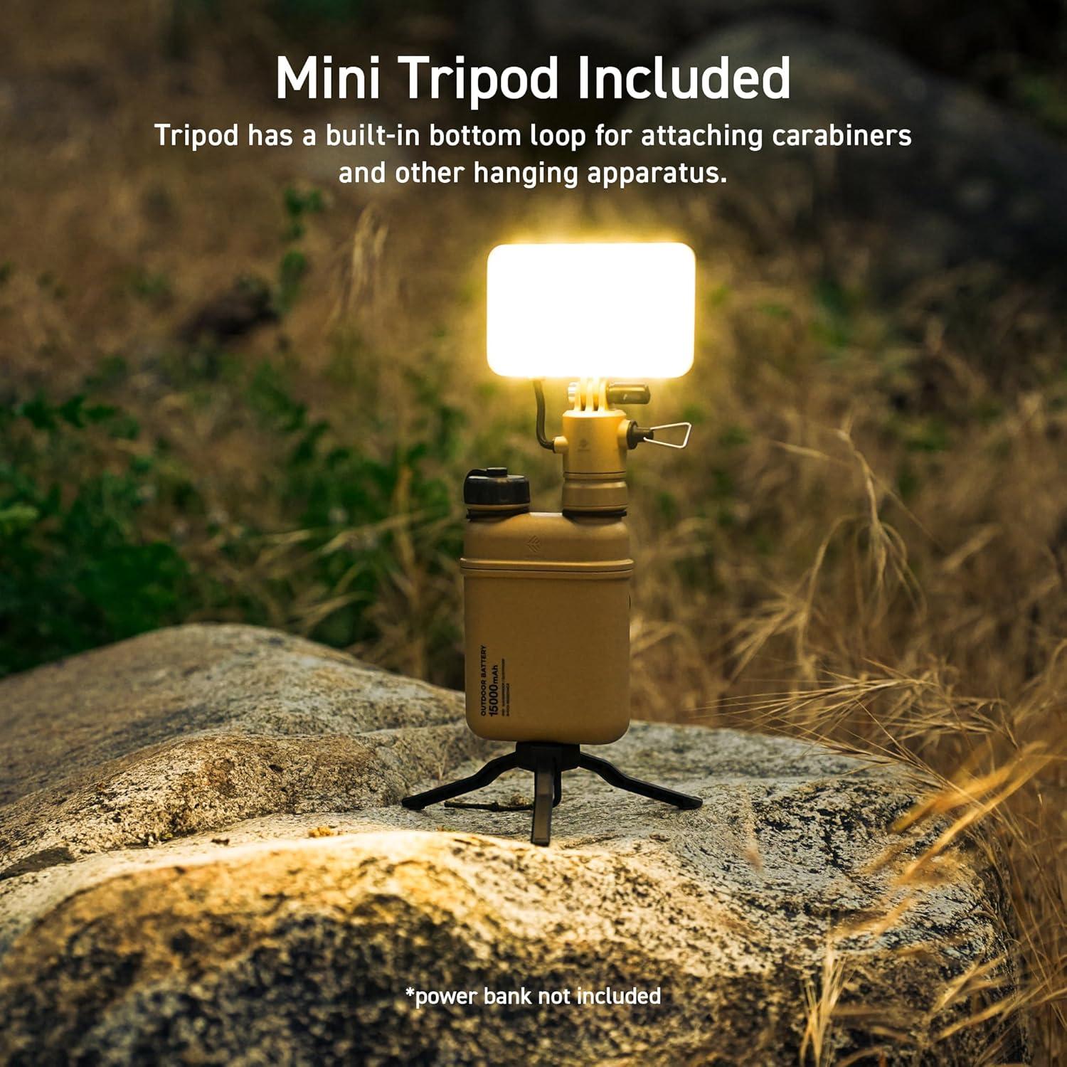 Linterna LED de Camping ELECOM NESTOUT 1000 Lúmenes USB IP44