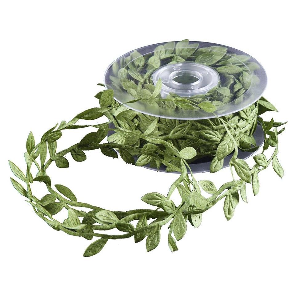 Cinta de Hoja Verde Artificial DECORA 3.05m para Decoración