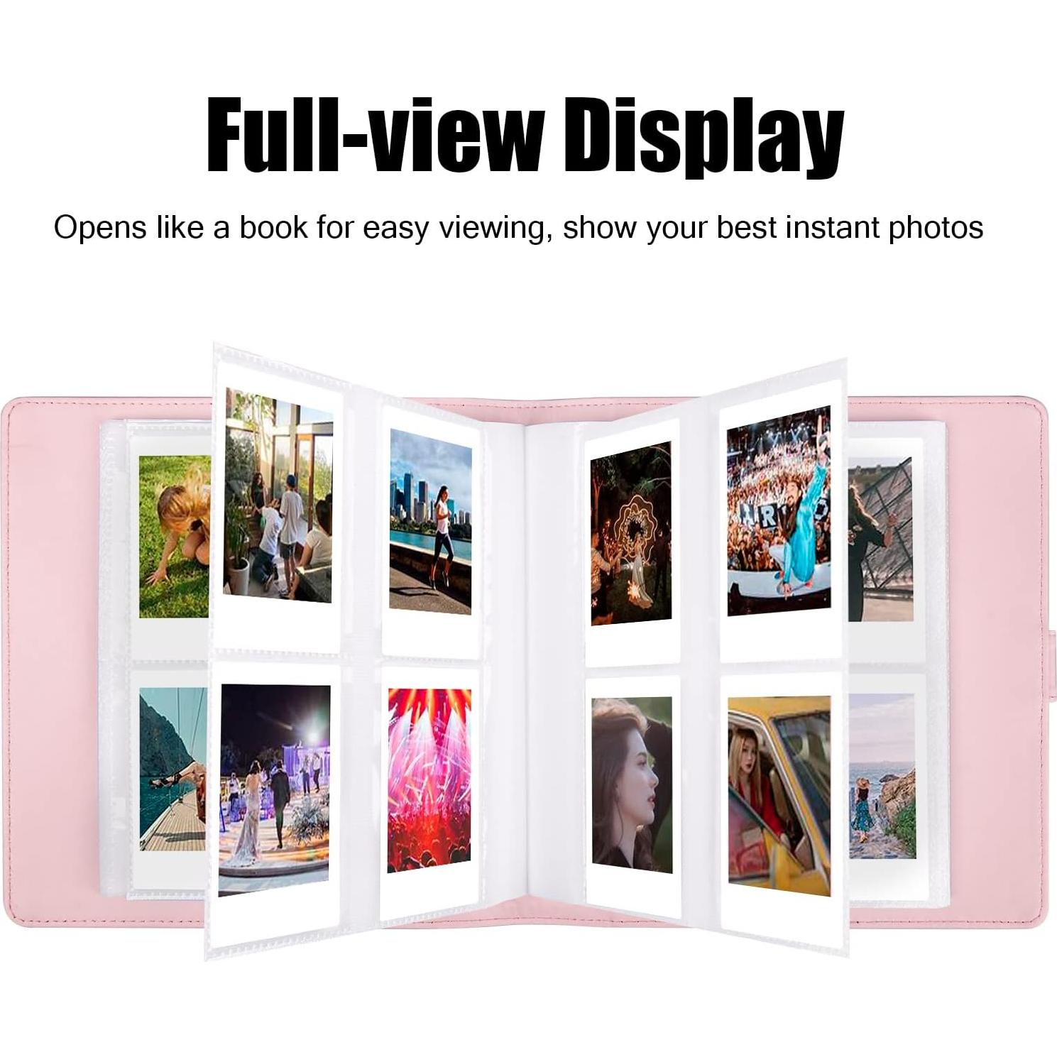 Álbum de Fotos Veicevol 256 Bolsillos para Fujifilm Instax Mini