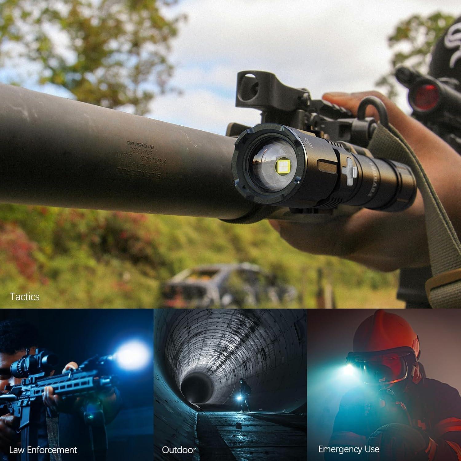 Linterna Recargable Feyachi FL27 2000 Lúmenes USB-C IPX7