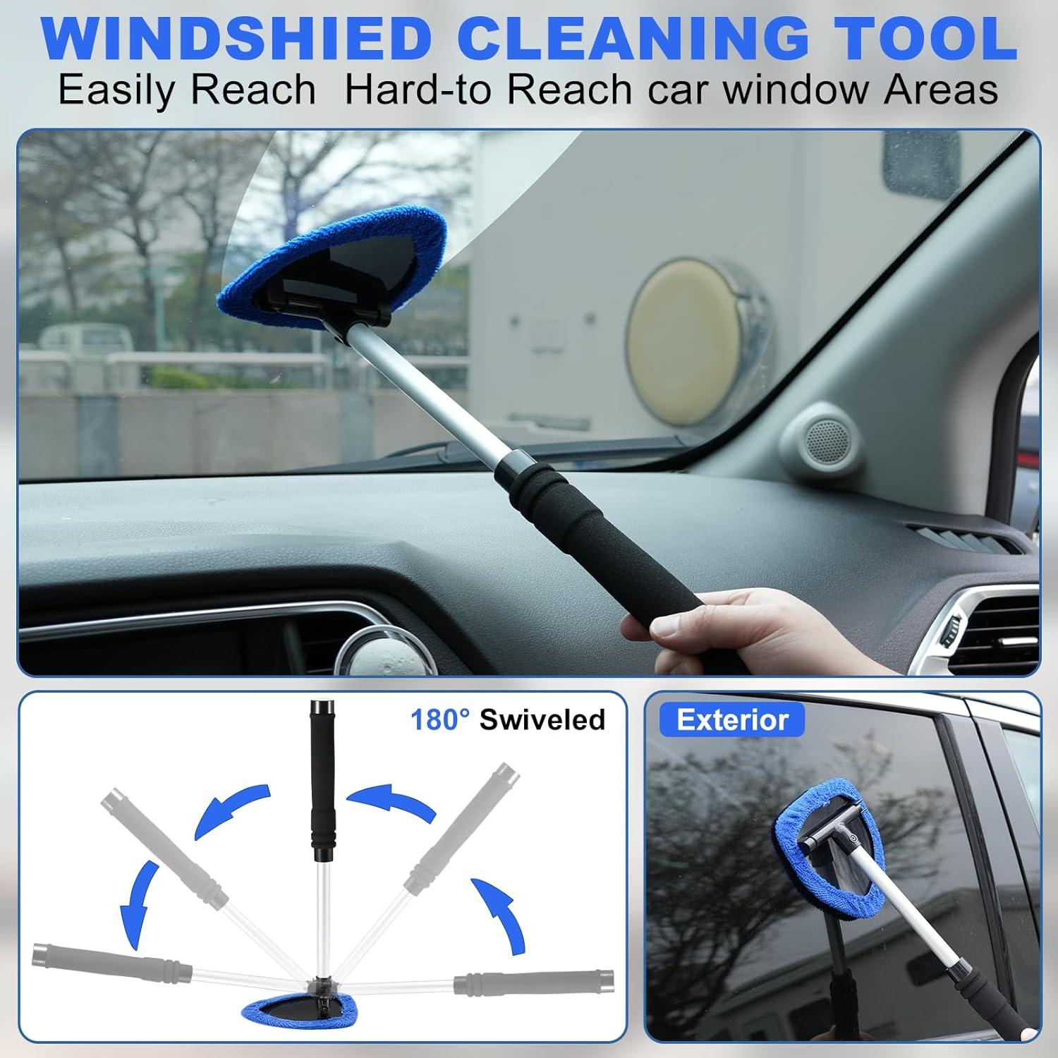 Kit de Limpieza de Interior de Coche Viewsun 14 Piezas