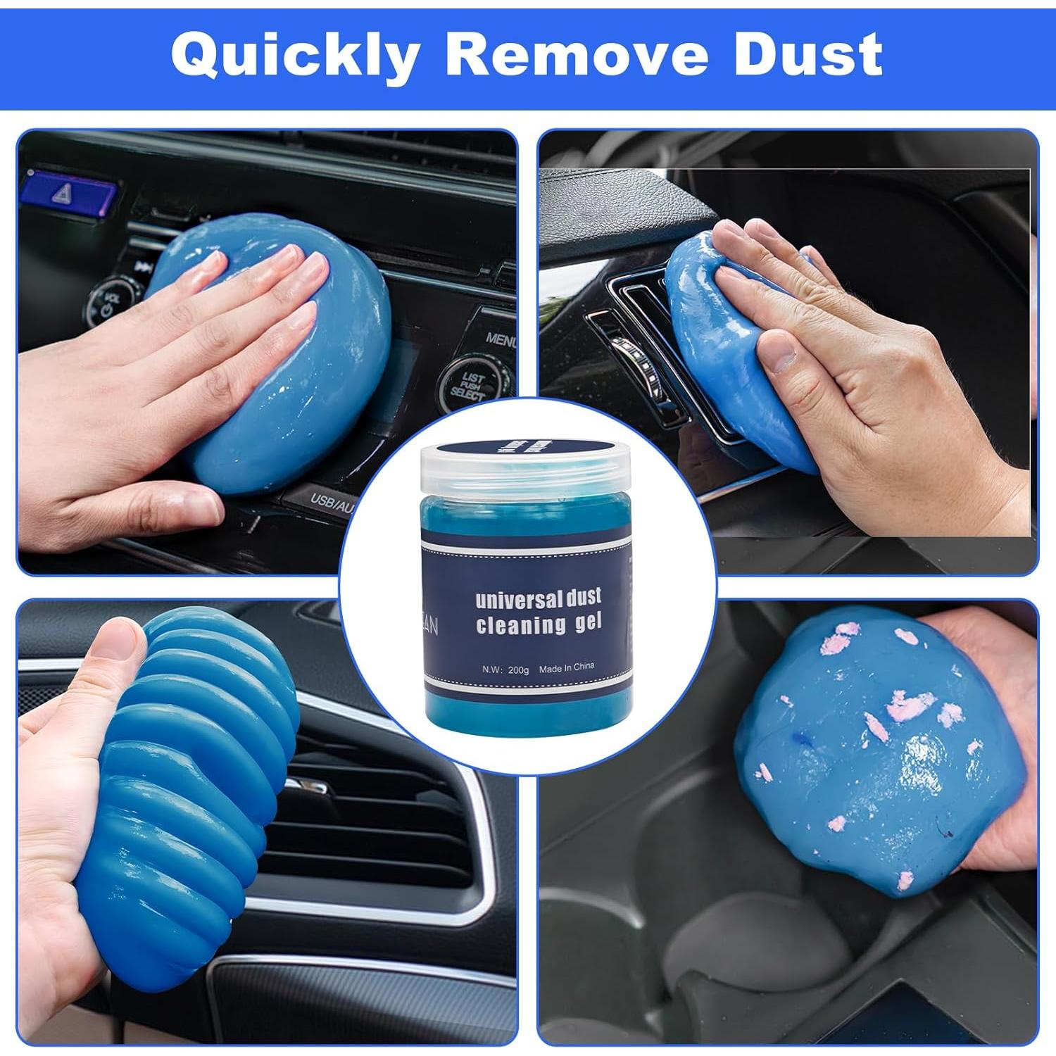 Kit de Limpieza de Interior de Coche Viewsun 14 Piezas