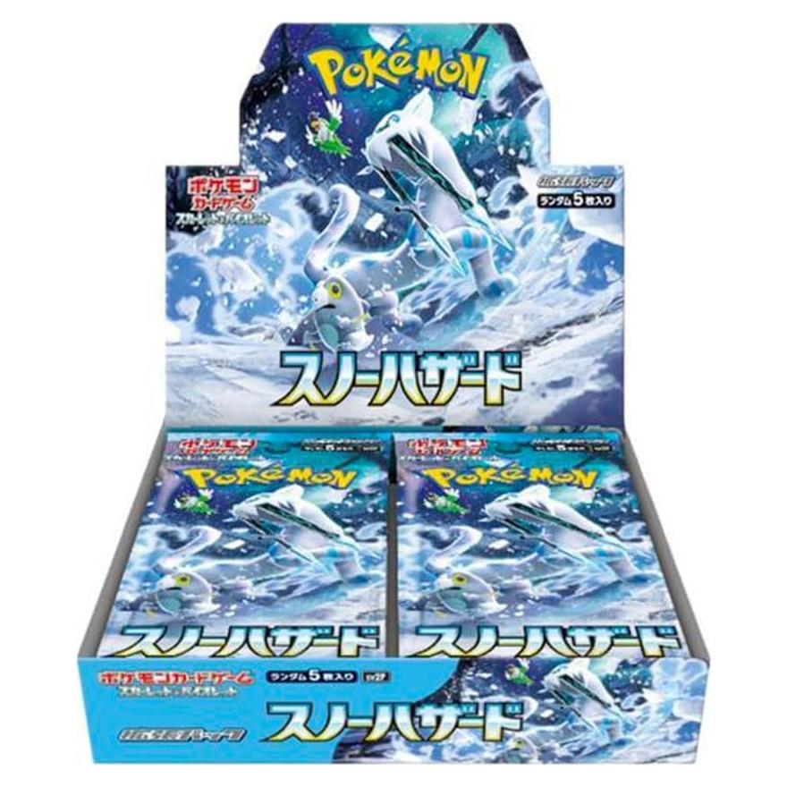 Paquete de expansión Pokémon Escarlata y Púrpura - Caja de Peligro de Nieve