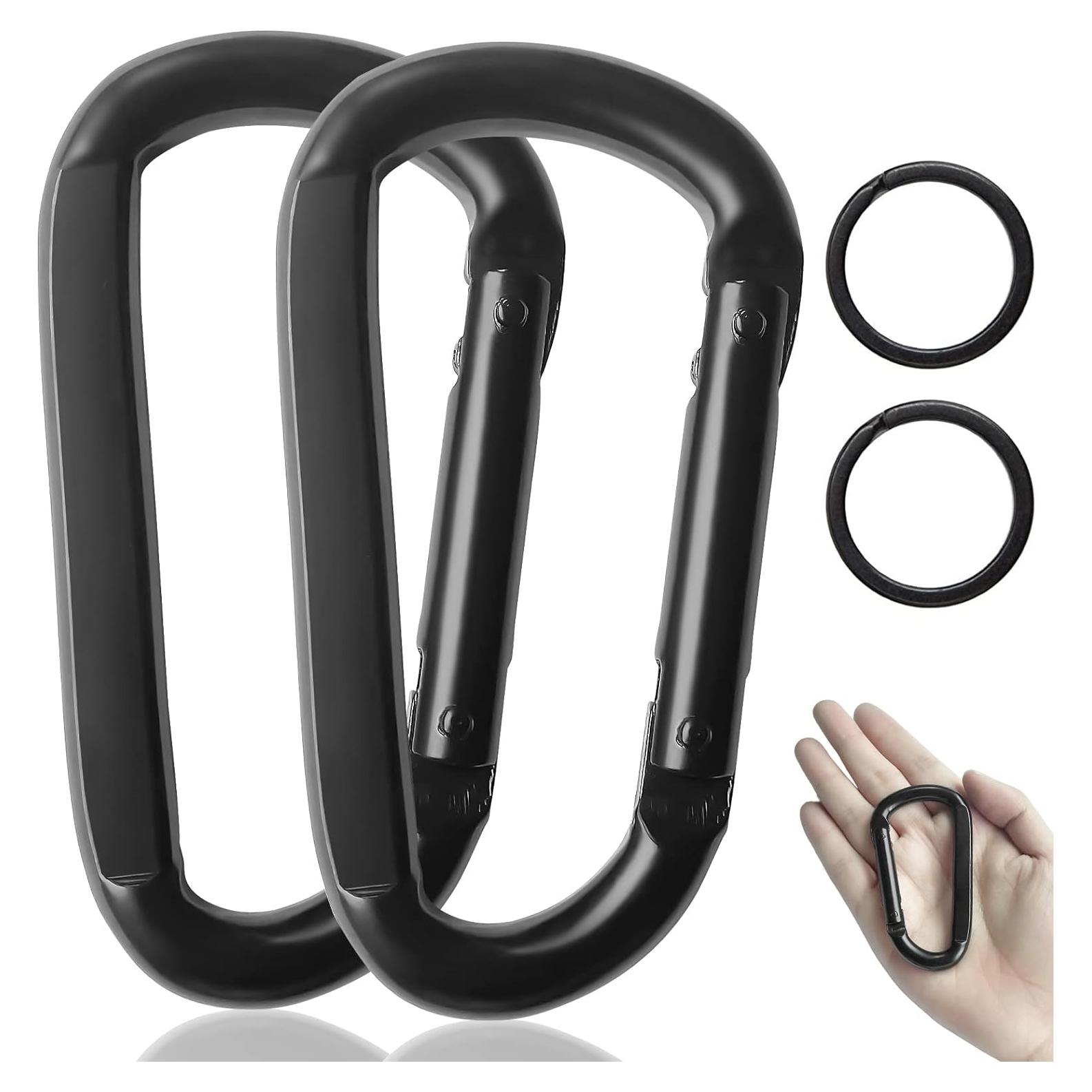 Clip de Carabinero Oak-Sports 3" Negro Alta Resistencia 399 kg