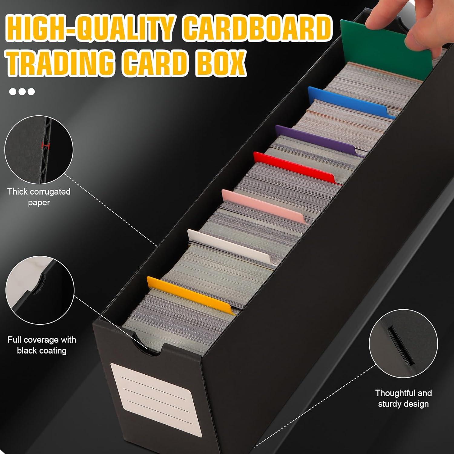 Caja de Almacenamiento de Cartas QLOUNI 12 Cajas 600 CT