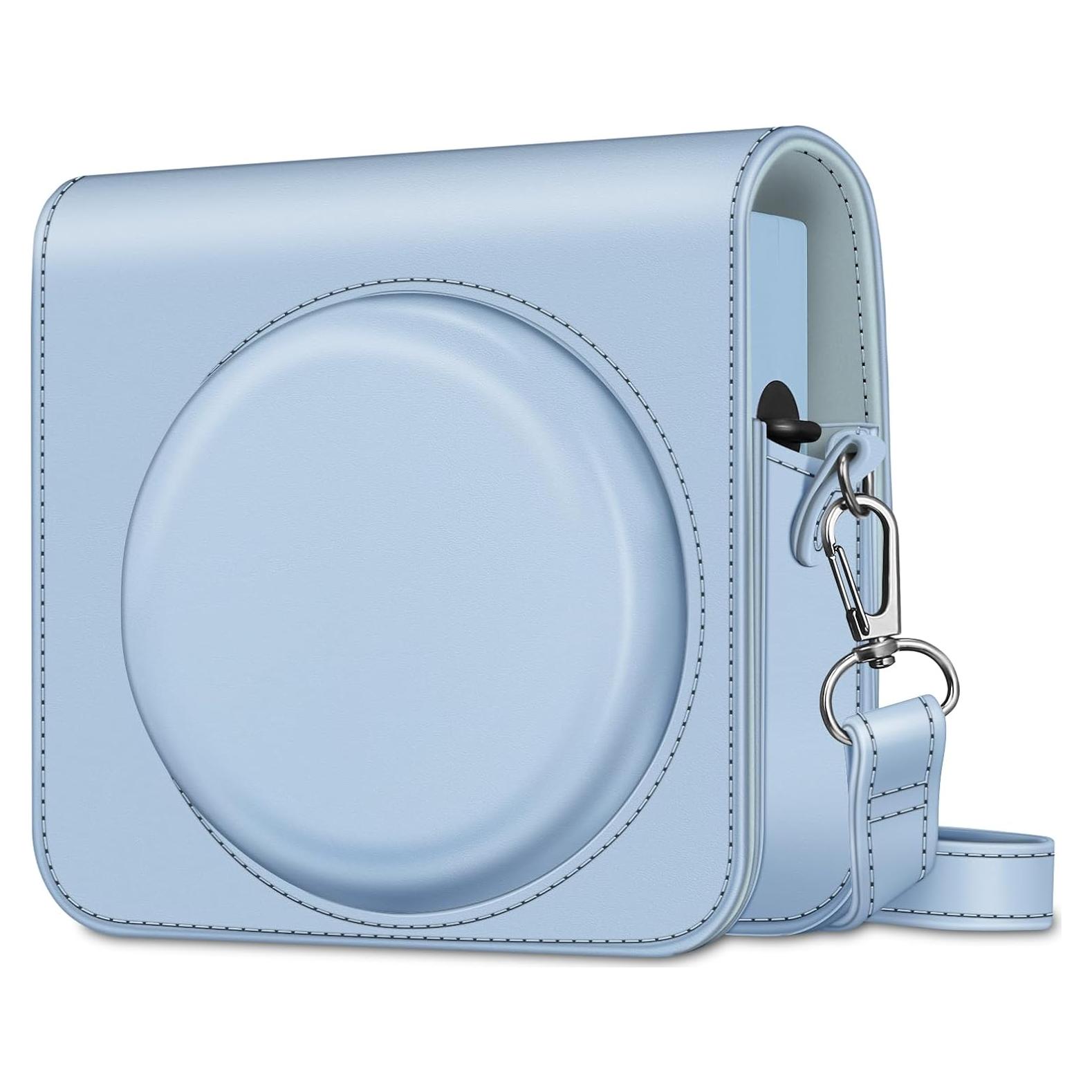 Funda Protectora Fintie para Cámara Fujifilm Instax SQ40/SQ1 - Cuero Vegano Azul