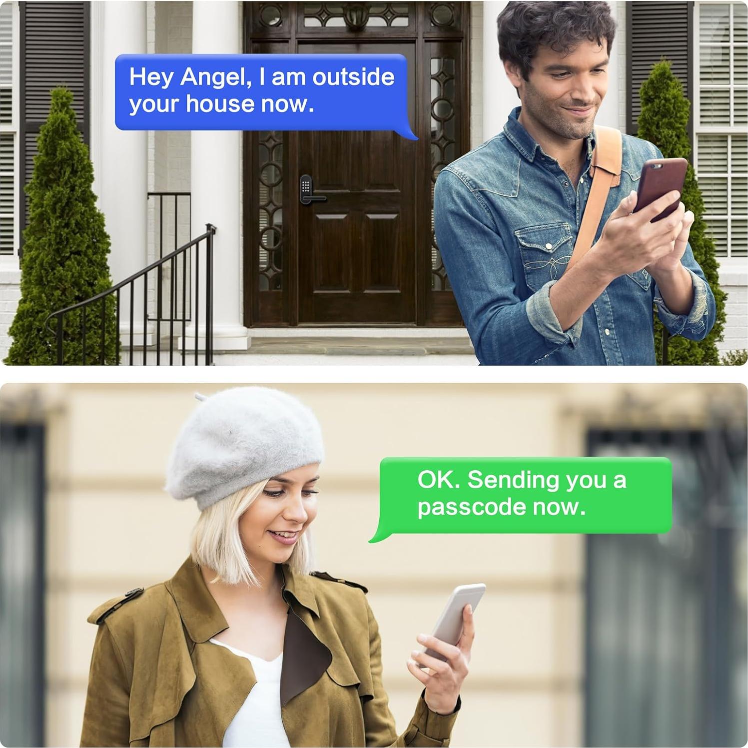 Cerradura Electrónica Sifely St con Teclado y Control Remoto