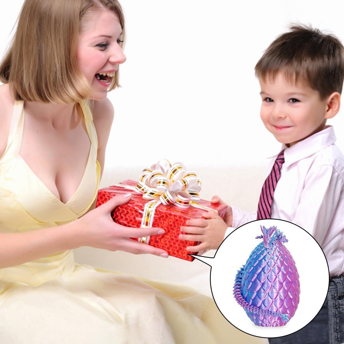 Huevos de Dragón Cinderwing3D + Dragón Articulado 12.7cm