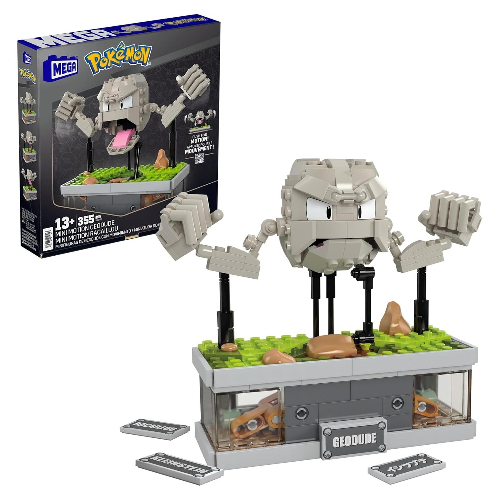 Juguete de Construcción Geodude MEGA 343 Piezas 12,7 cm