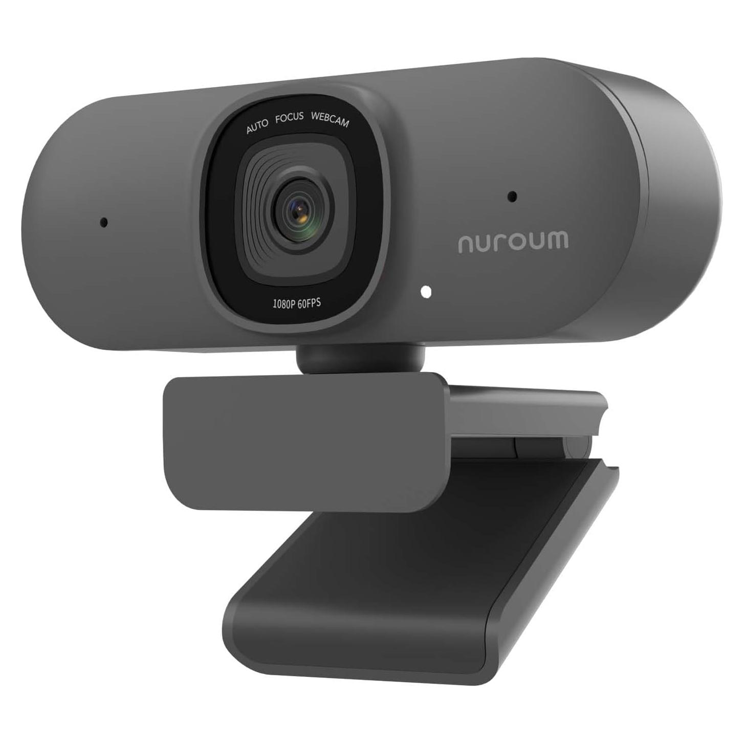 Cámara Web NUROUM V15AF 2K HD Autofocus Doble Micrófono