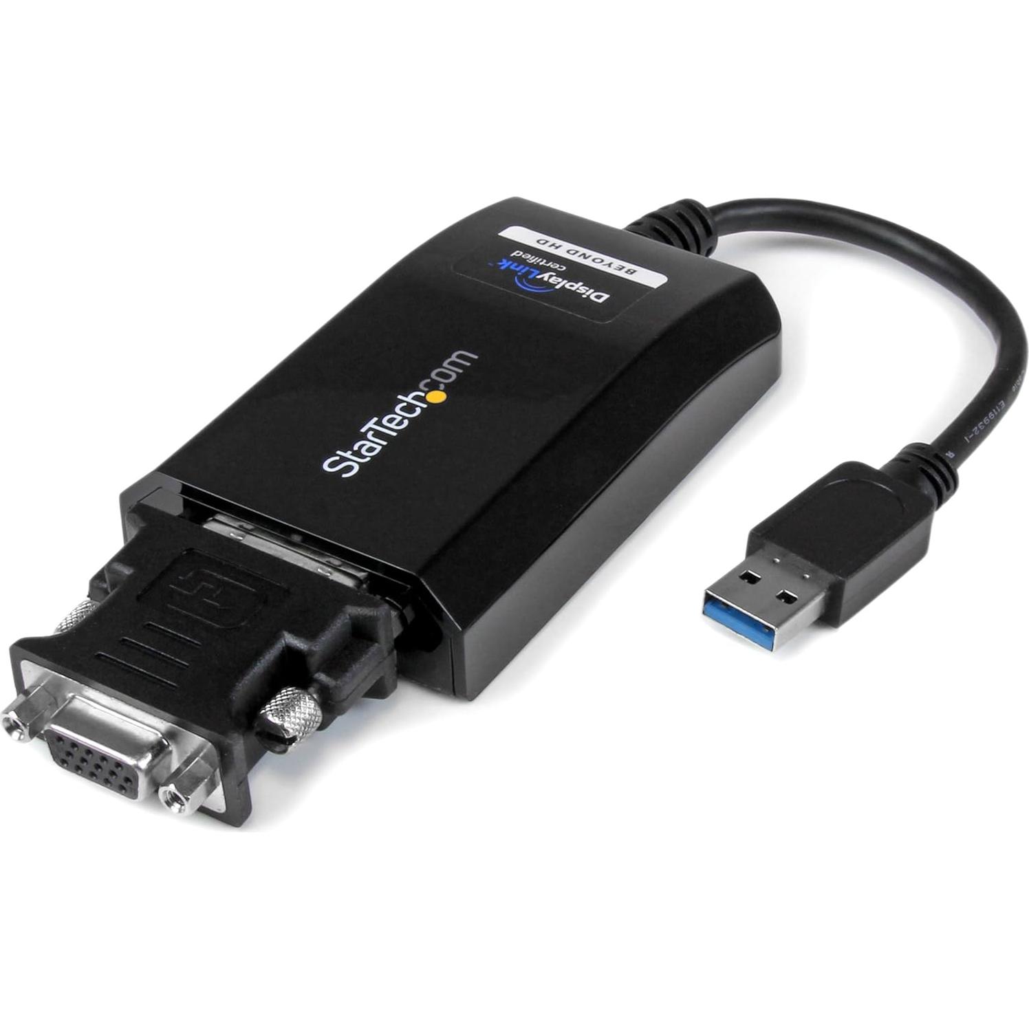 Adaptador USB 3.0 a DVI/VGA StarTech.com 2048x1152