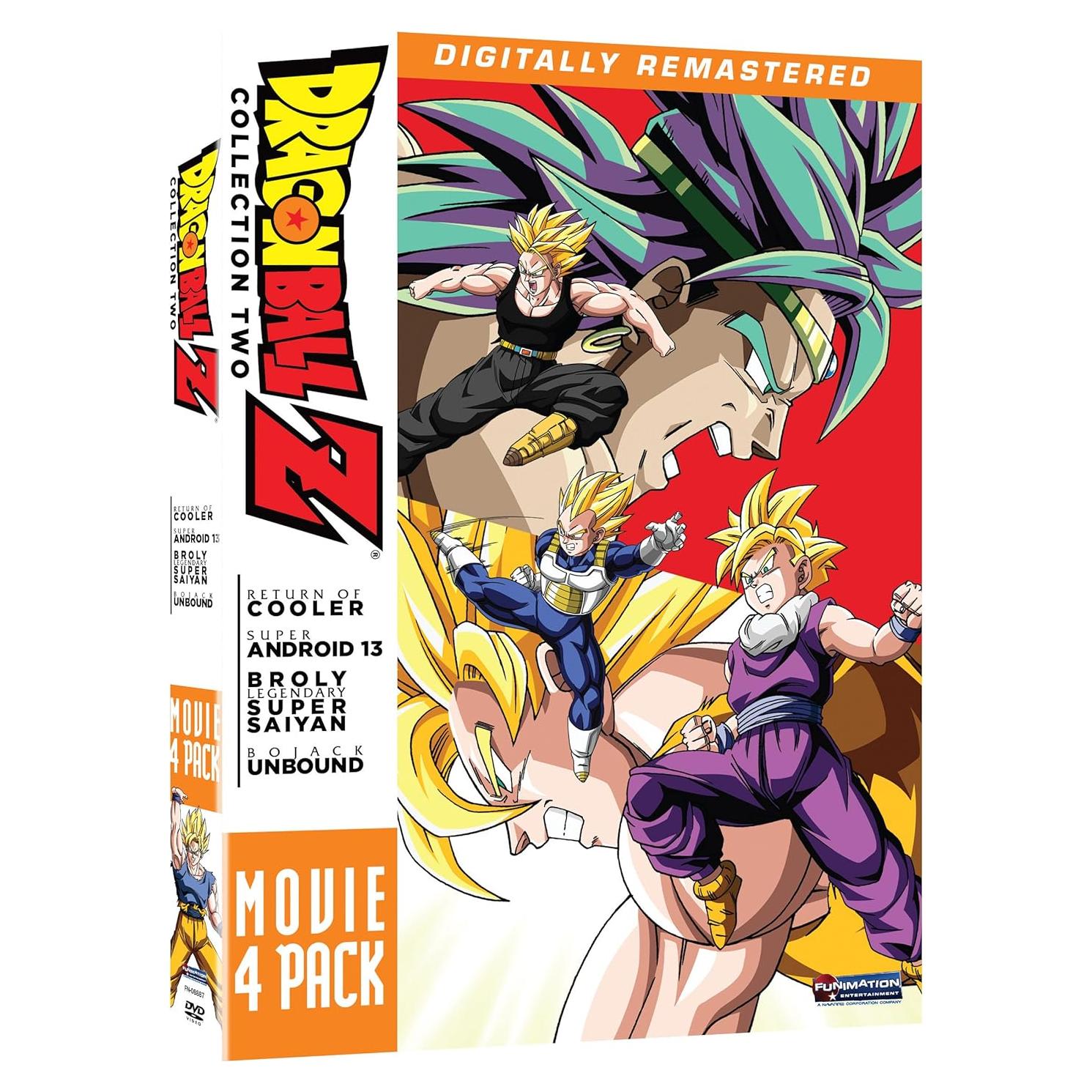 Dragon Ball Z - Colección de Películas 6 a 9 - DVD