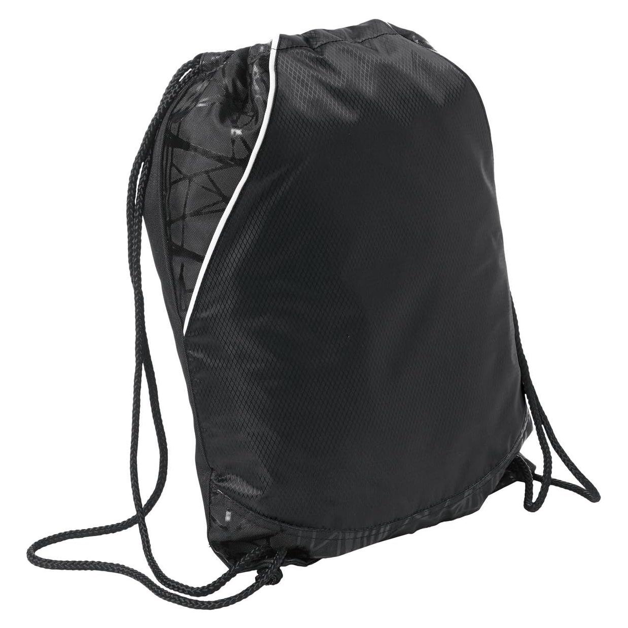 Cinch Pack Unisex Sport-Tek BST600 Negro 11 Litros
