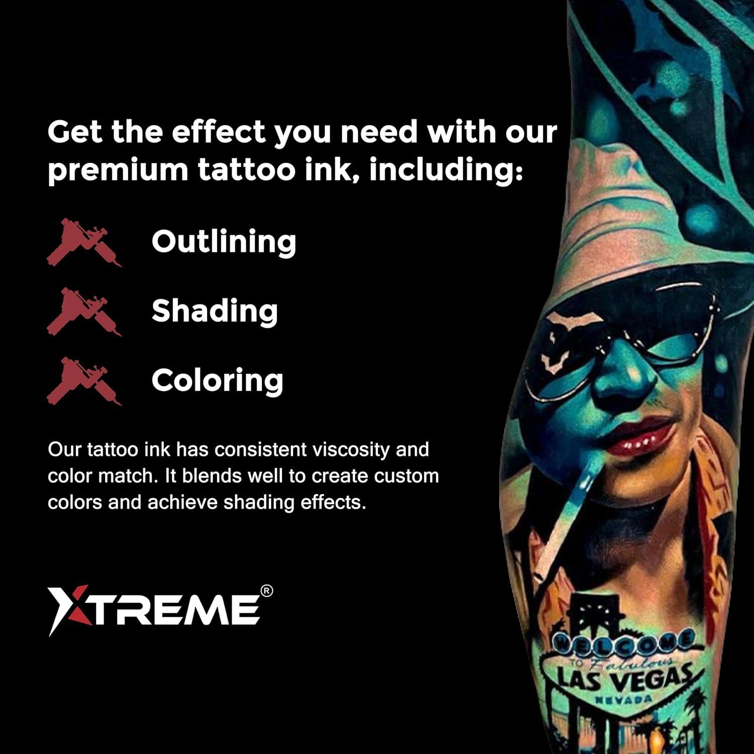 Tinta de Tatuaje Xtreme 14.79 ml Blanco Cubriente Vegana