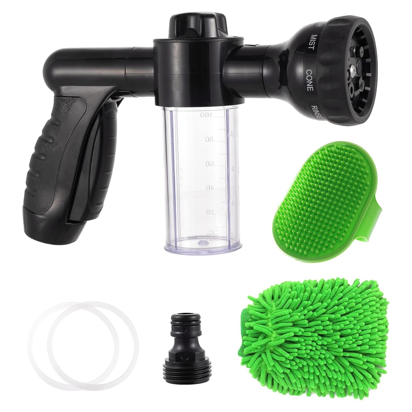 Boquilla de Lavado a Presión Kamirola 8 en 1 con Jabón