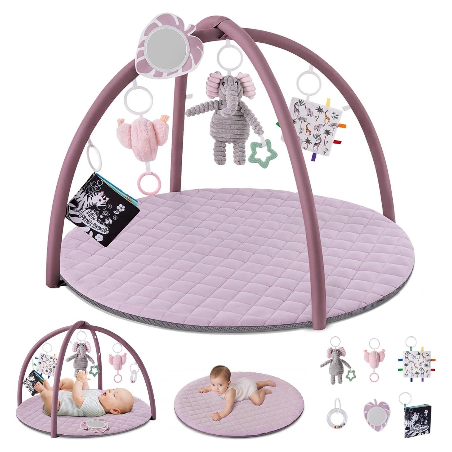 Alfombra de Juego Blissful Diary 85x85 cm con 6 Juguetes