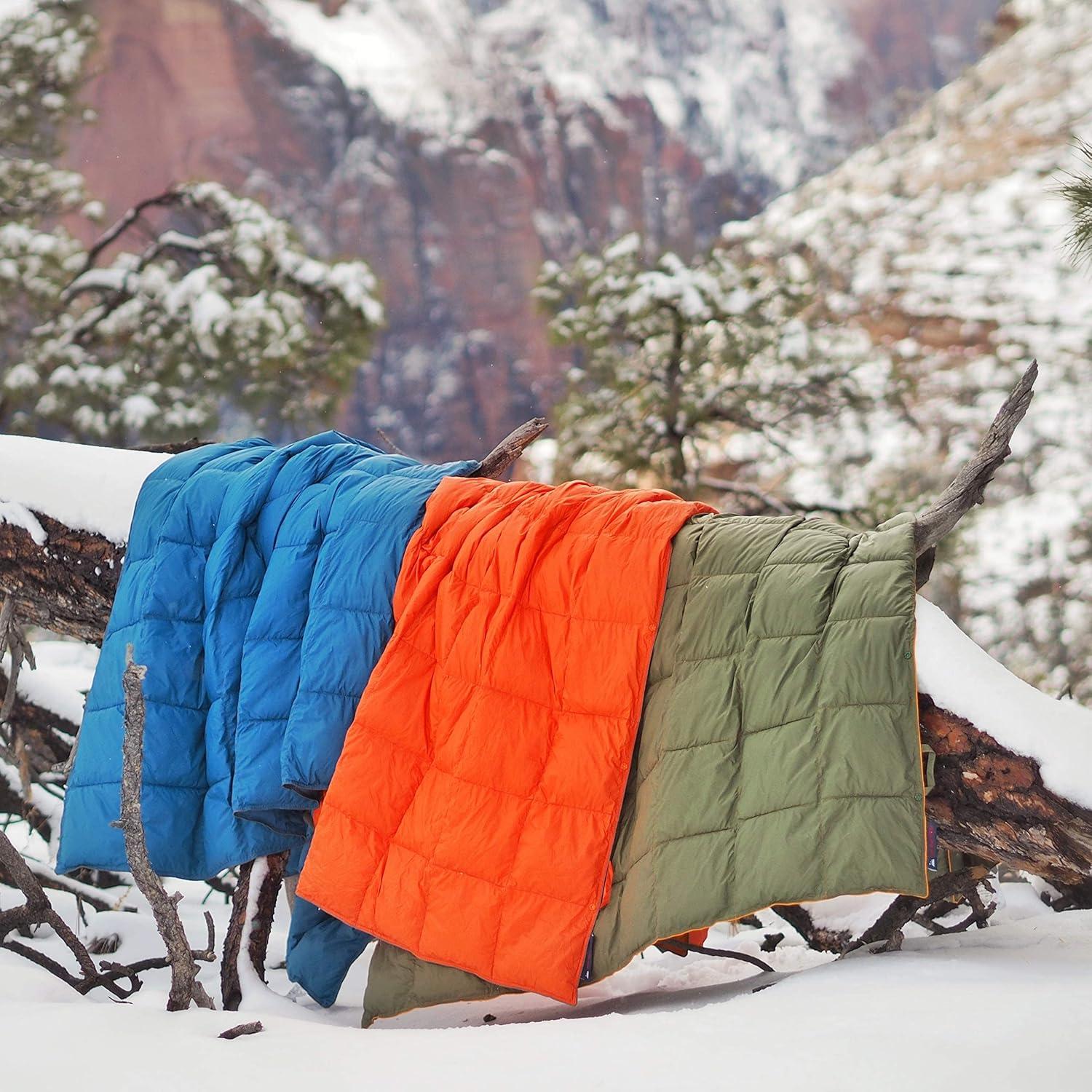 Manta de Camping Doble Puffy Get Out Gear - Ligera y Cálida