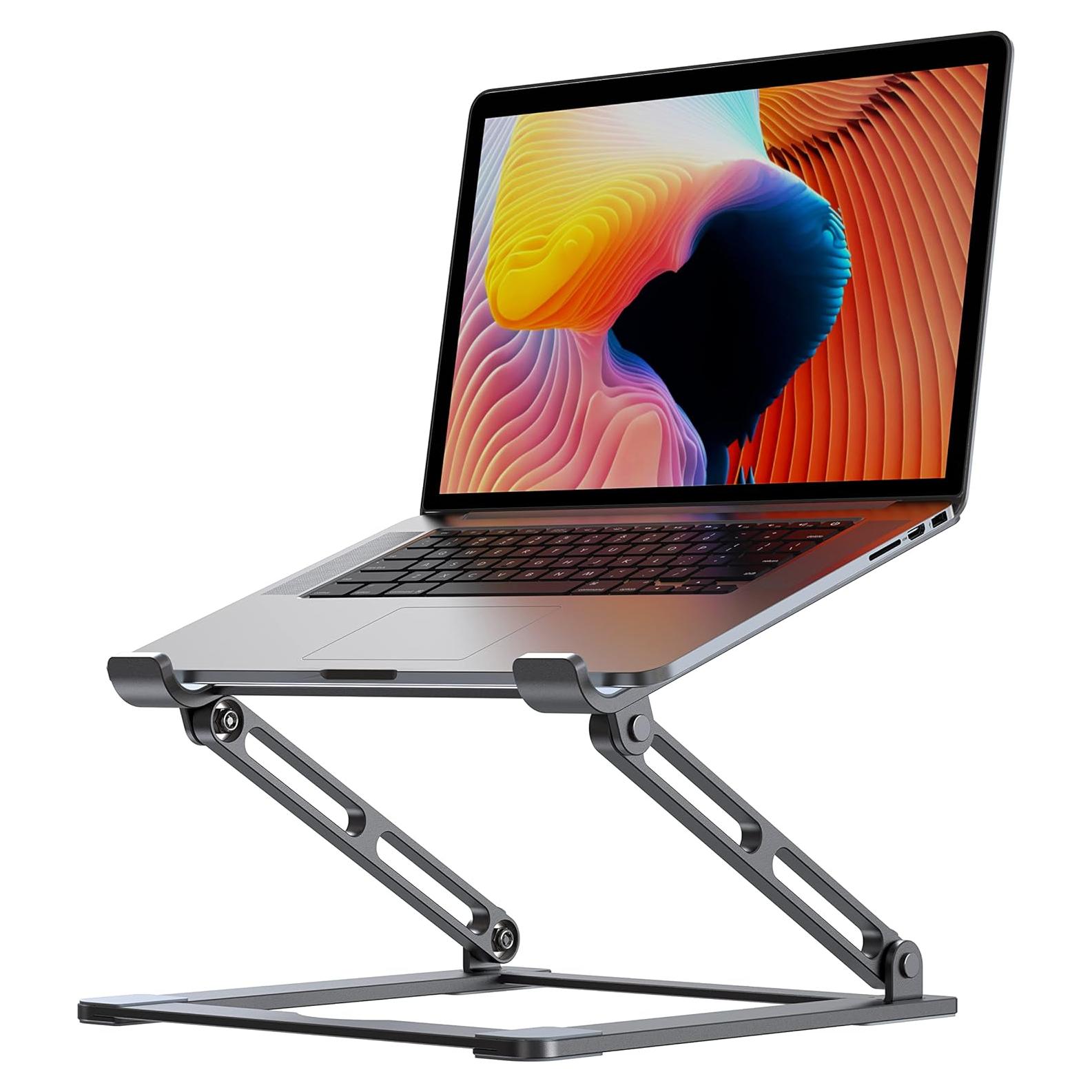 Soporte para Laptop VIGLT Ajustable Ergonomico Gris 10-17.3"
