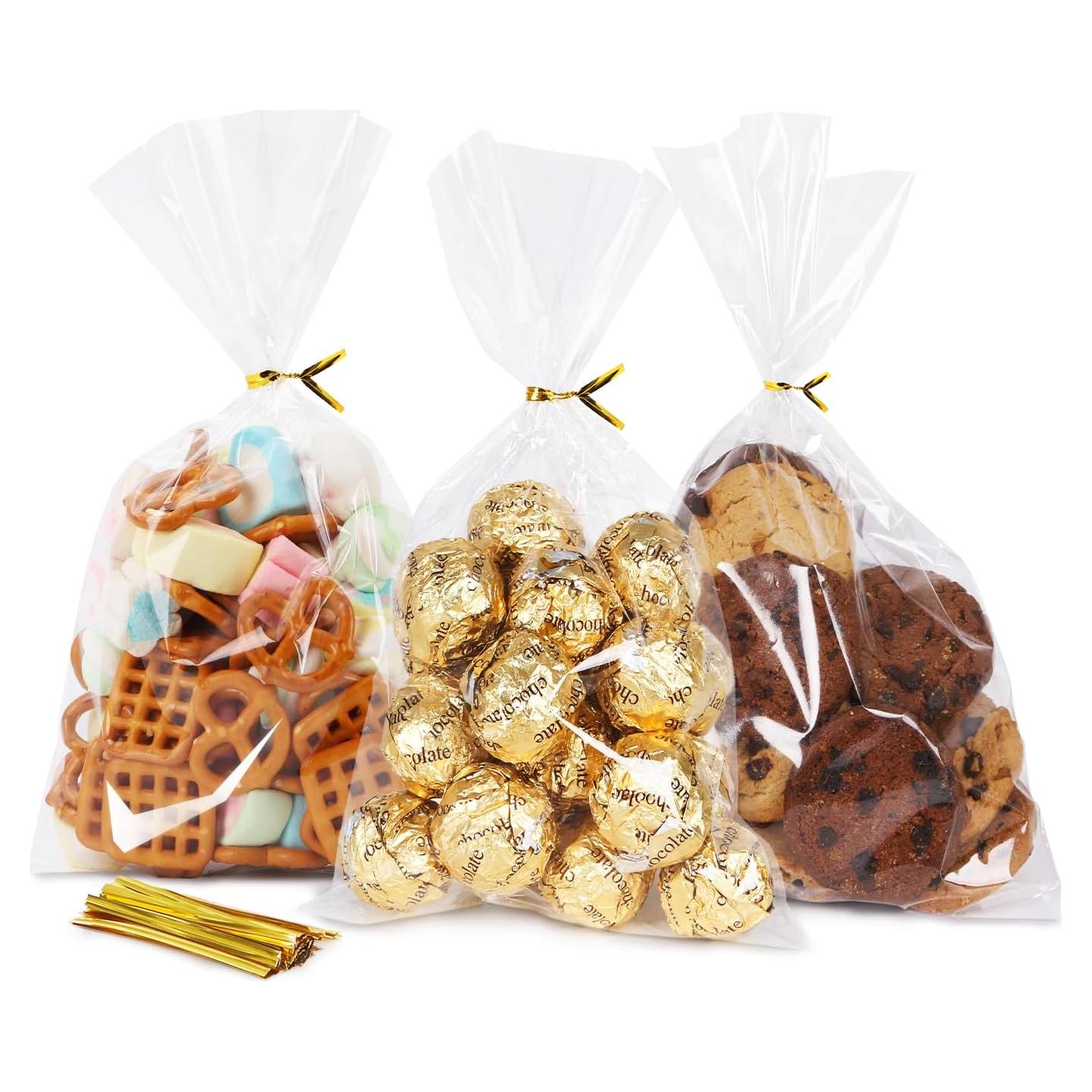 Bolsas de Celofán Transparentes SUREHOME 6x10" Paquete 100