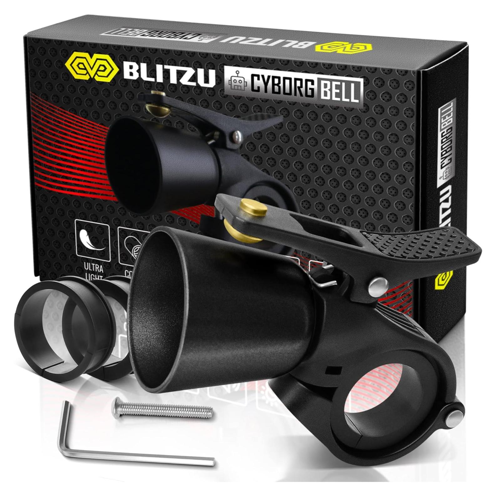 Campana de Bicicleta BLITZU Clásica 110 dB Manillar 22.2-31.8 mm