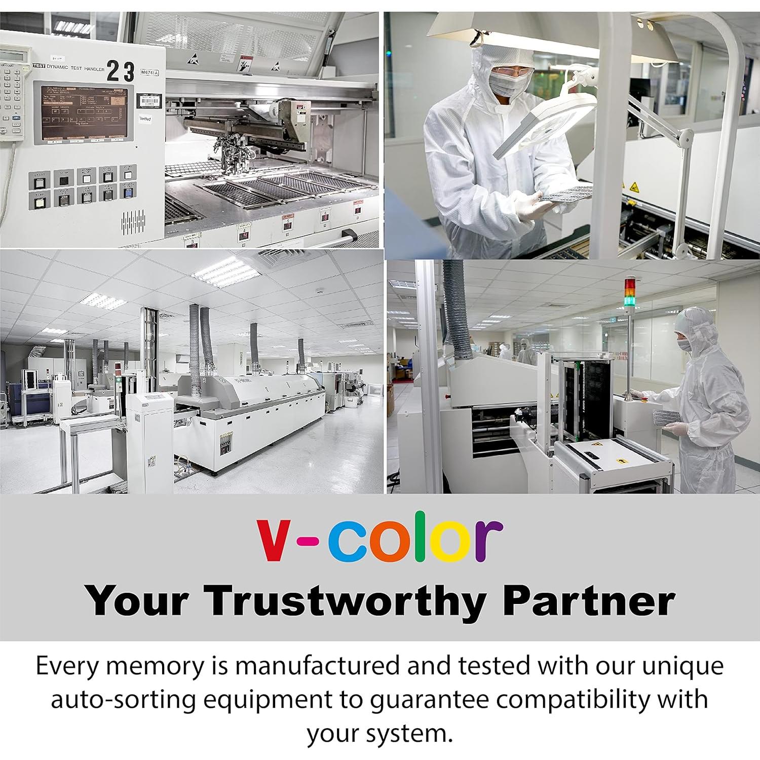 Memoria RAM V-Color Prism Pro 16GB (8GBx2) DDR4 3200MHz RGB