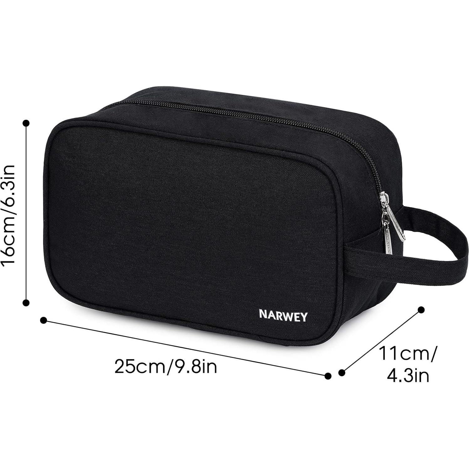 Bolsa de Aseo de Viaje Narwey para Mujeres - Kit Dopp 25x11x16cm