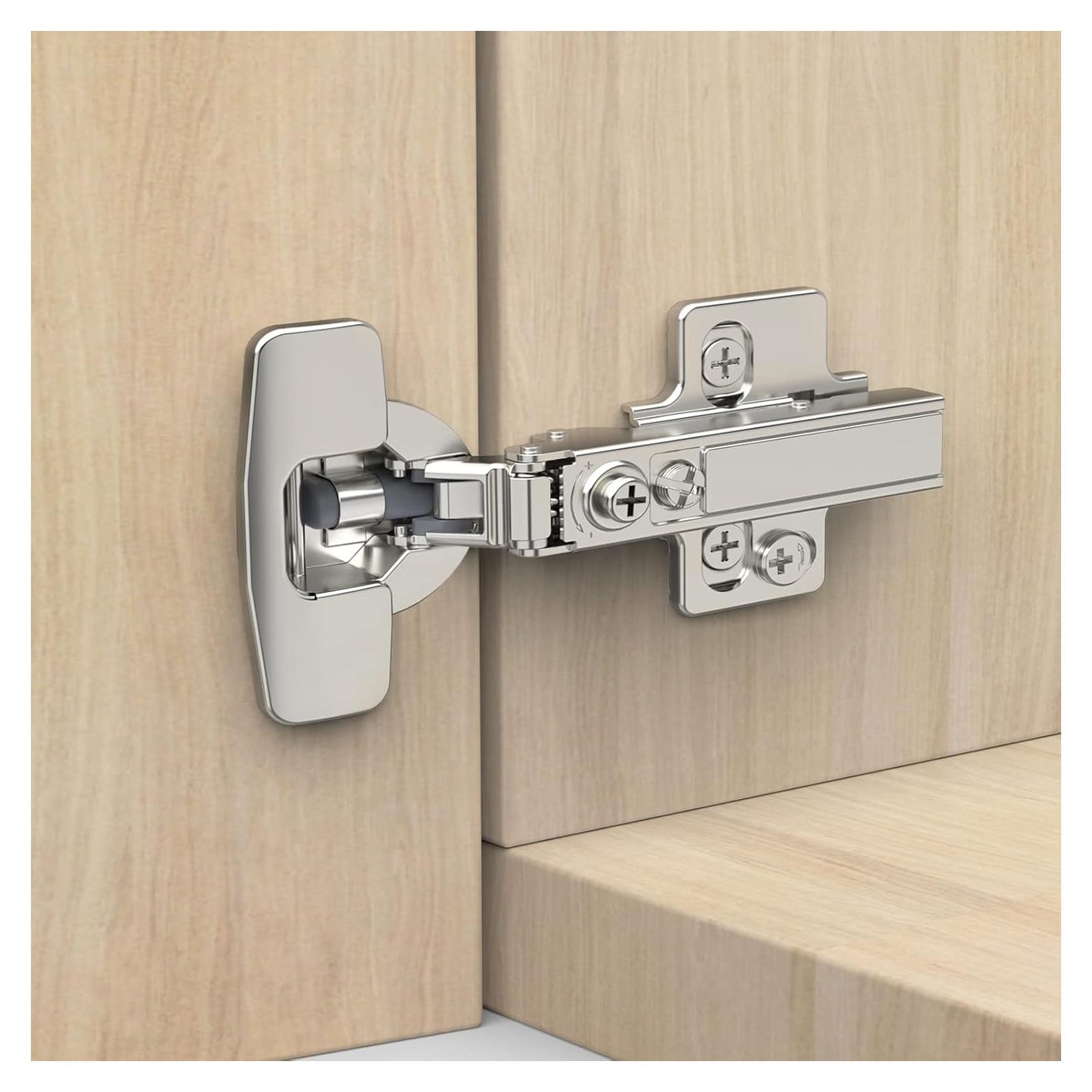 Paquete de 10 Bisagras Ocultas Chibery Cierre Suave 105°