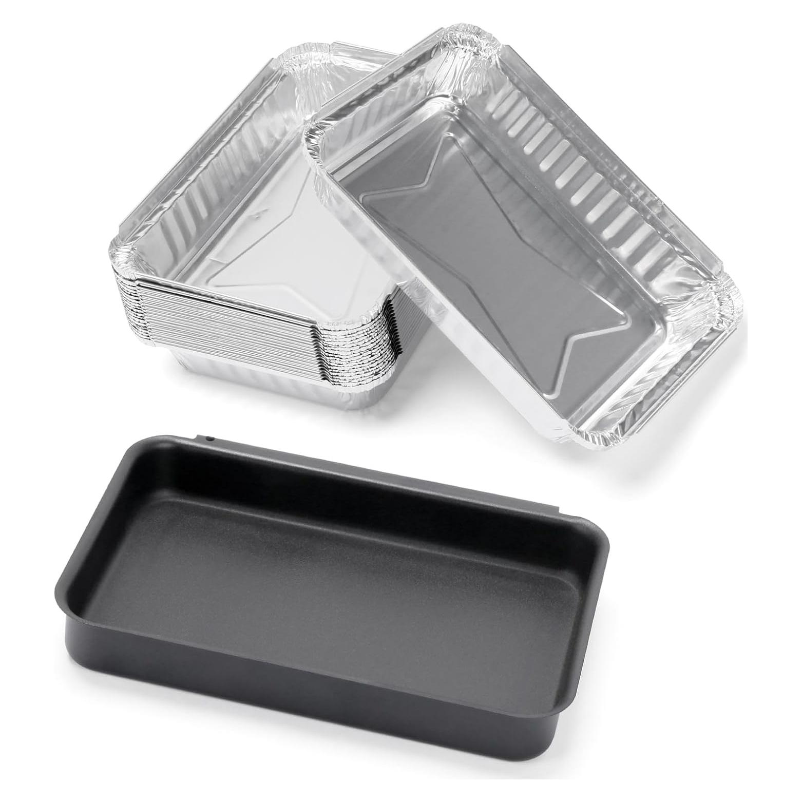 Bandeja de Captura QuliMetal 93305 para Parrillas Weber 21.8 cm