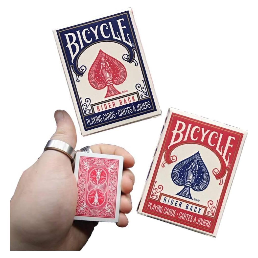 Cartas de Juego Mini Bicycle | Paquete de 2 Barajas | 52 Cartas