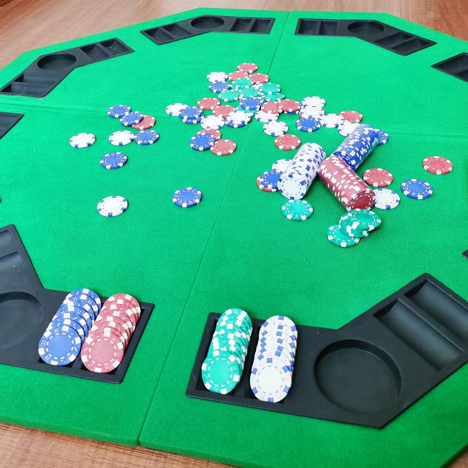 Fichas de Póker SEETOOOGAMES 100 piezas 11.5g 4 colores