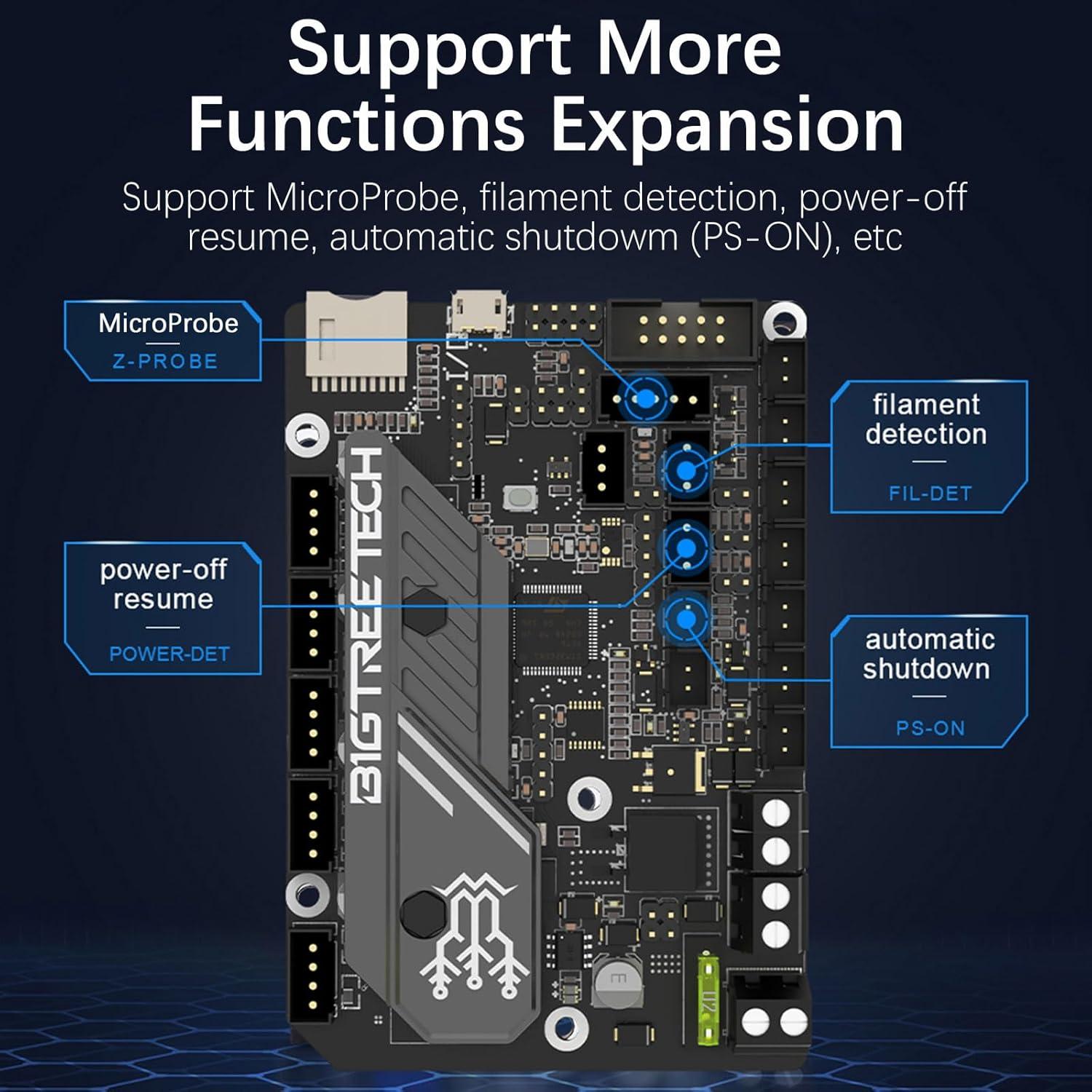 Placa de Control BIGTREETECH SKR Mini E3 V3.0 + MicroProbe V2
