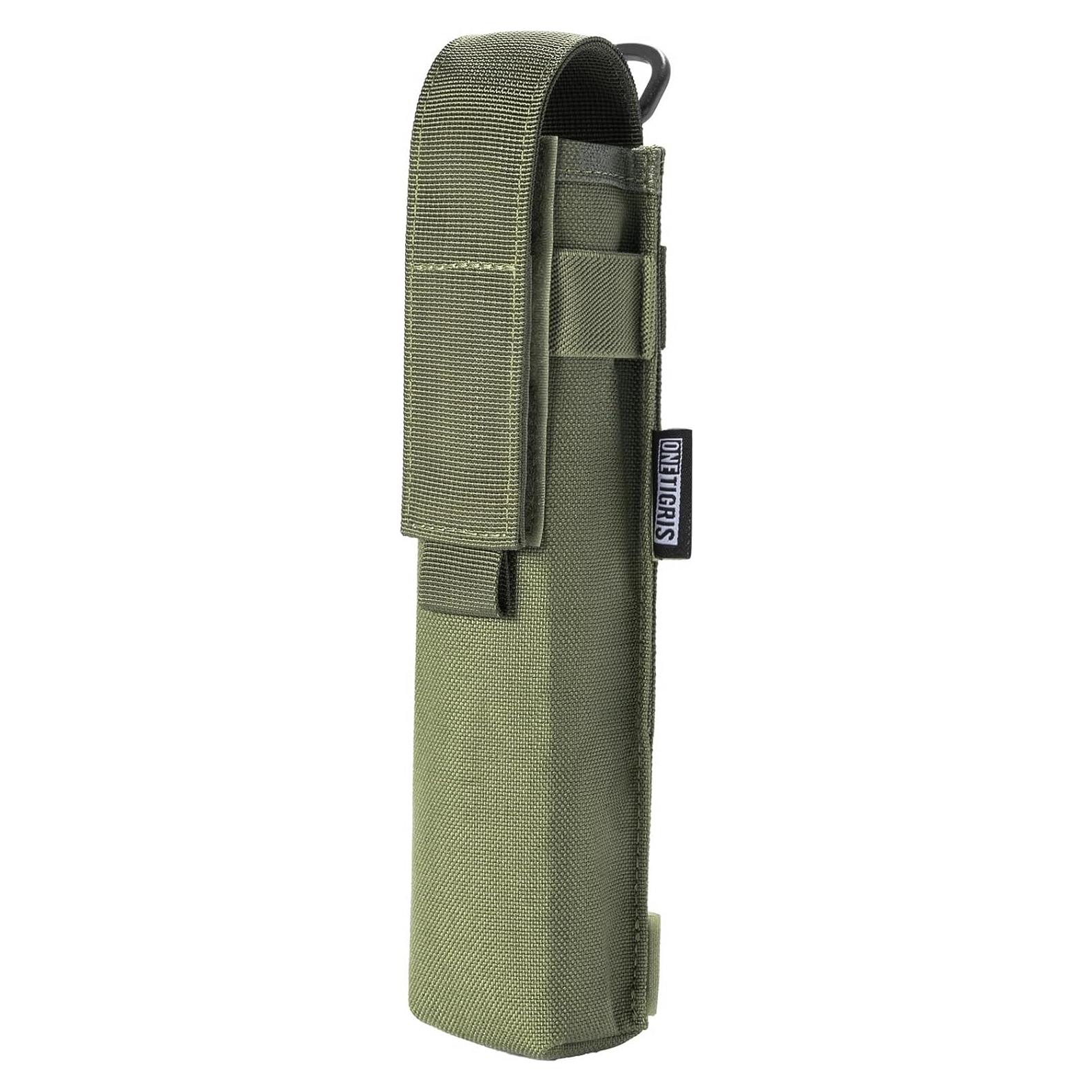 Funda Táctica para Linterna OneTigris MOLLE Verde Ajustable