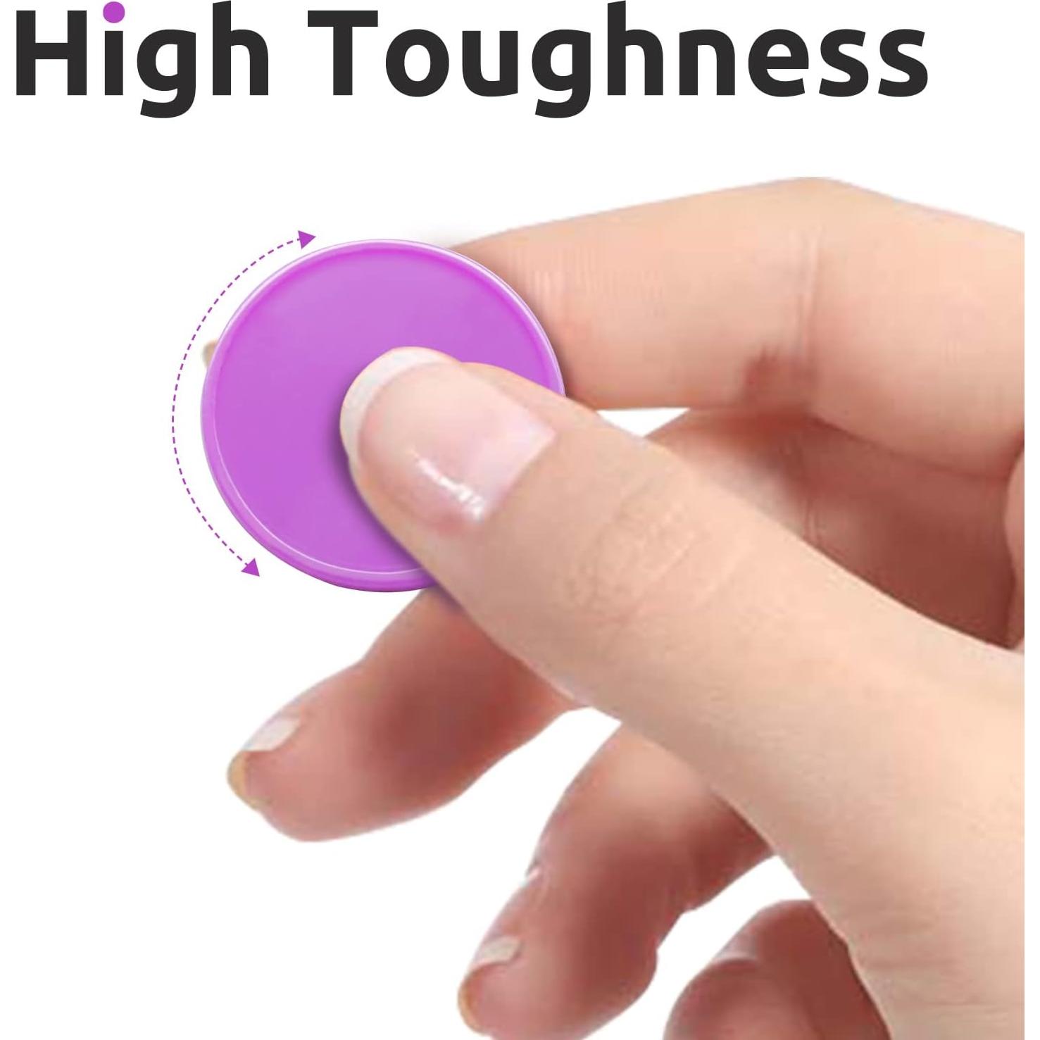 Juego de 100 Fichas de Plástico para Aprendizaje 25mm