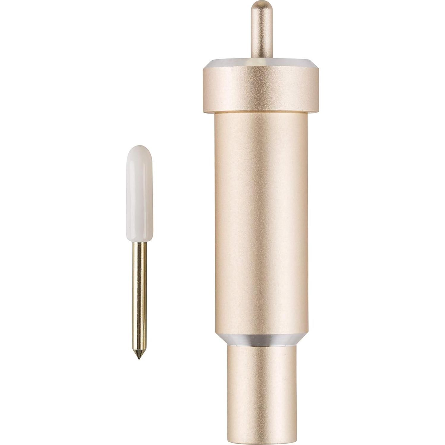 Cricut Premium Fine-Point Replacement Blade, Cutting Blade with Improved Design, Cuts Light to Mid-Weight Materials, for Personalized Crafts, Compatible with Cricut Maker & Explore Machines, 1 Count