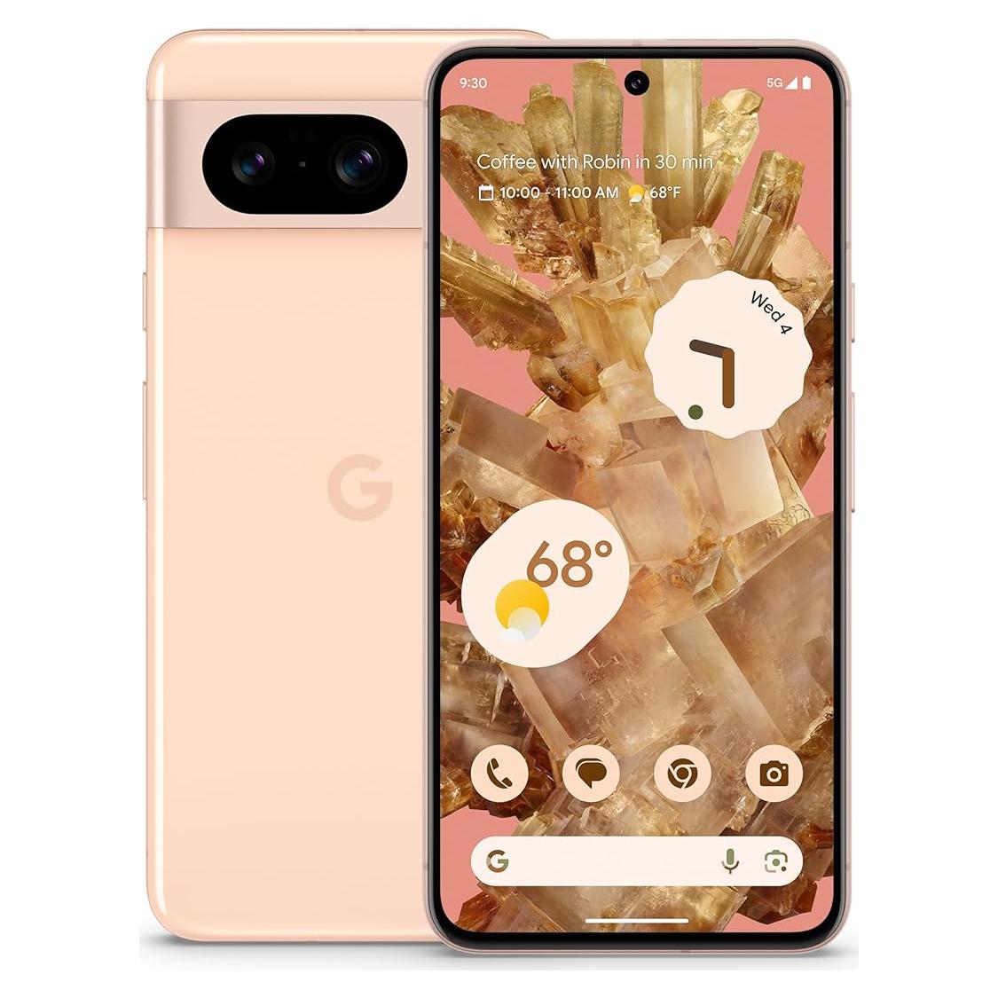 Google Pixel 8 - Teléfono Android 5G 128 GB Rosa