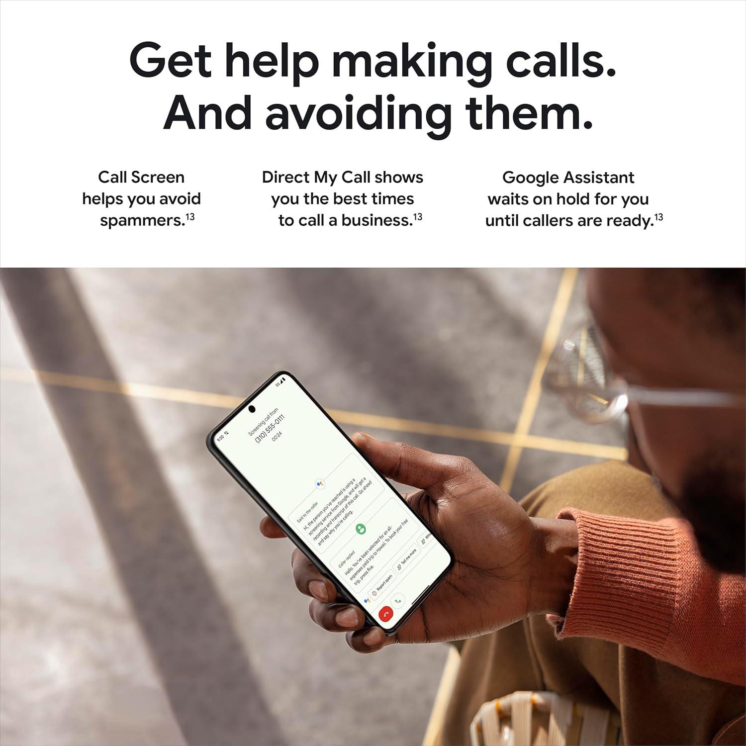 Google Pixel 8 - Teléfono Android 5G 128 GB Rosa