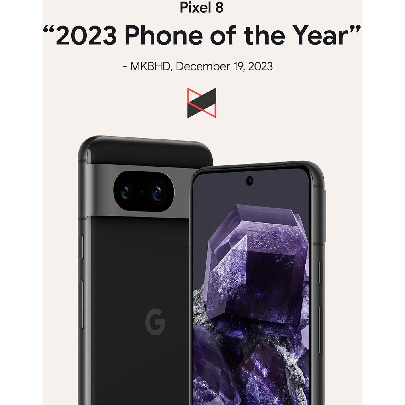 Google Pixel 8 - Teléfono Android 5G 128 GB Rosa