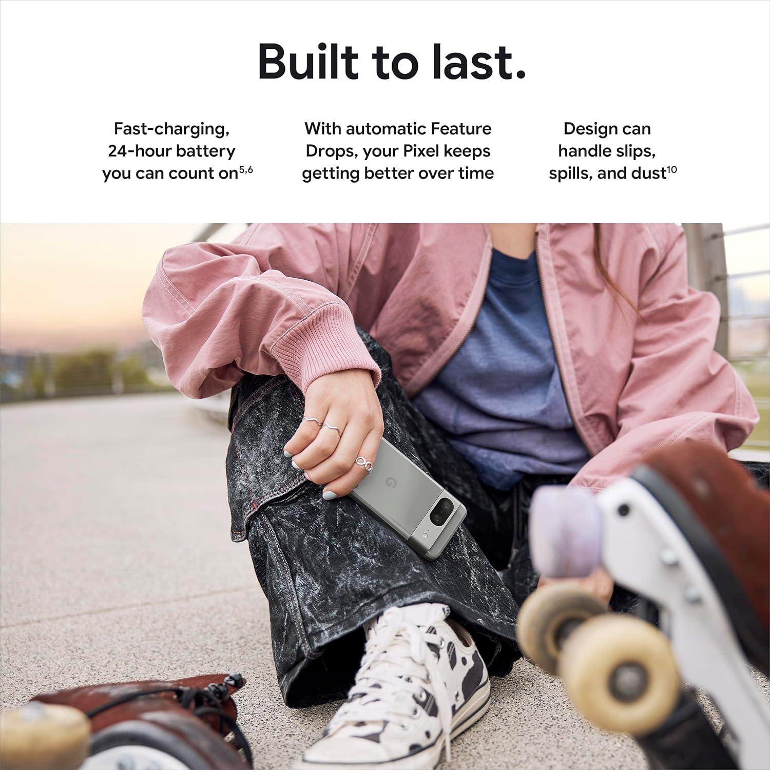 Google Pixel 8 - Teléfono Android 5G 128 GB Rosa